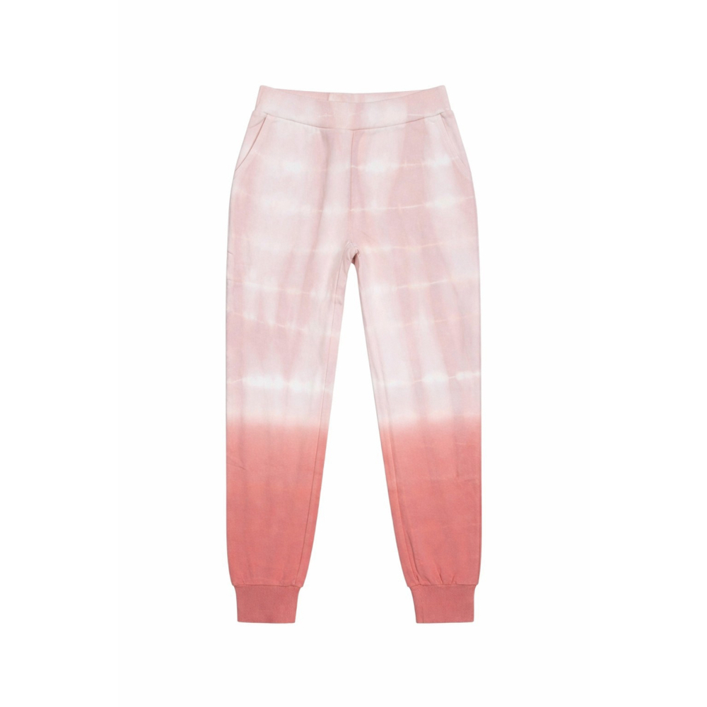 NWT 525 America X Revolve Rose Clay Multi Tie Dye Jogger Sweatpants Size XS